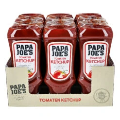 Papa Joes Tomaten Ketchup 500 Ml, 12er Pack