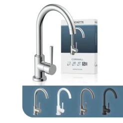 SCHÜTTE Küchenarmatur CORNWALL Mit 360° Grad Schwenkbarem Auslauf Versch. Ausführungen