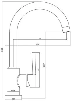 SCHÜTTE Küchenarmatur CORNWALL Mit 360° Grad Schwenkbarem Auslauf Versch. Ausführungen -OUTSUNNY Verkäufe 2217494000 prod 006