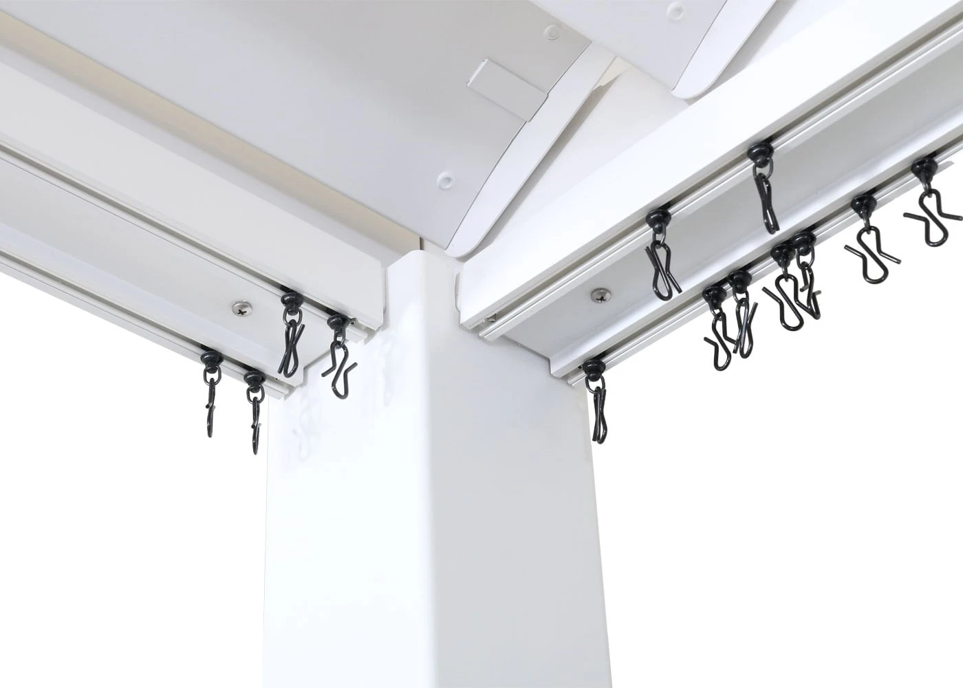 Seitenwand Für Pergola MCW-J32, 4er-Set + Moskitonetz Pavillon Ersatzseitenwand ~ 4x3m Weiß 3 Seitenwand Für Pergola MCW-J32, 4er-Set + Moskitonetz Pavillon Ersatzseitenwand ~ 4x3m Weiß – Bild 3