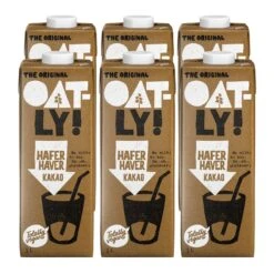 Oatly Haferdrink Kakao 1 Liter, 6er Pack