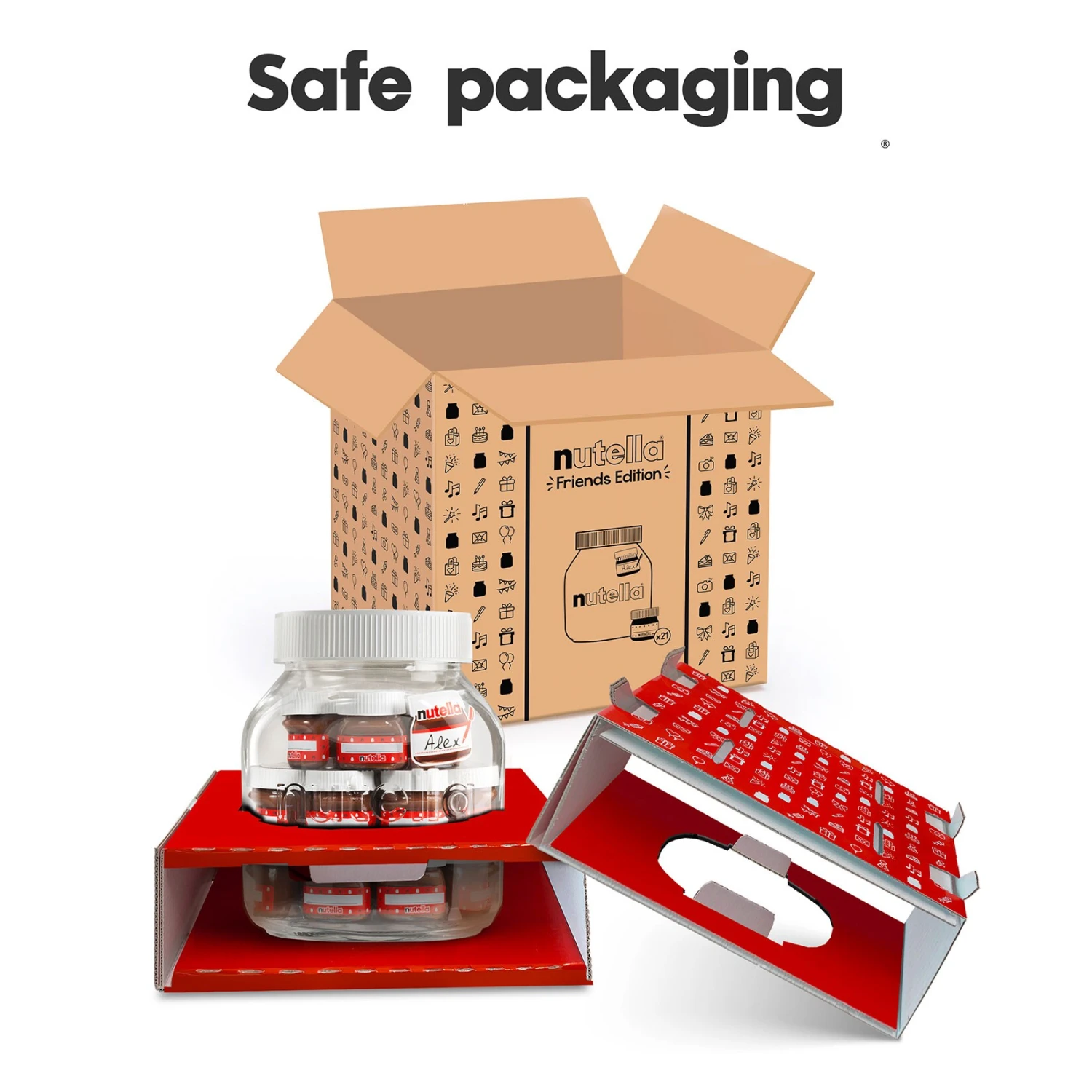 Nutella Friends Edition, 630 G (21 X 30 G) 2 Nutella Friends Edition, 630 G (21 X 30 G) – Bild 2