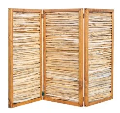NOOR Haselnuss-Paravent | Versch. Größen