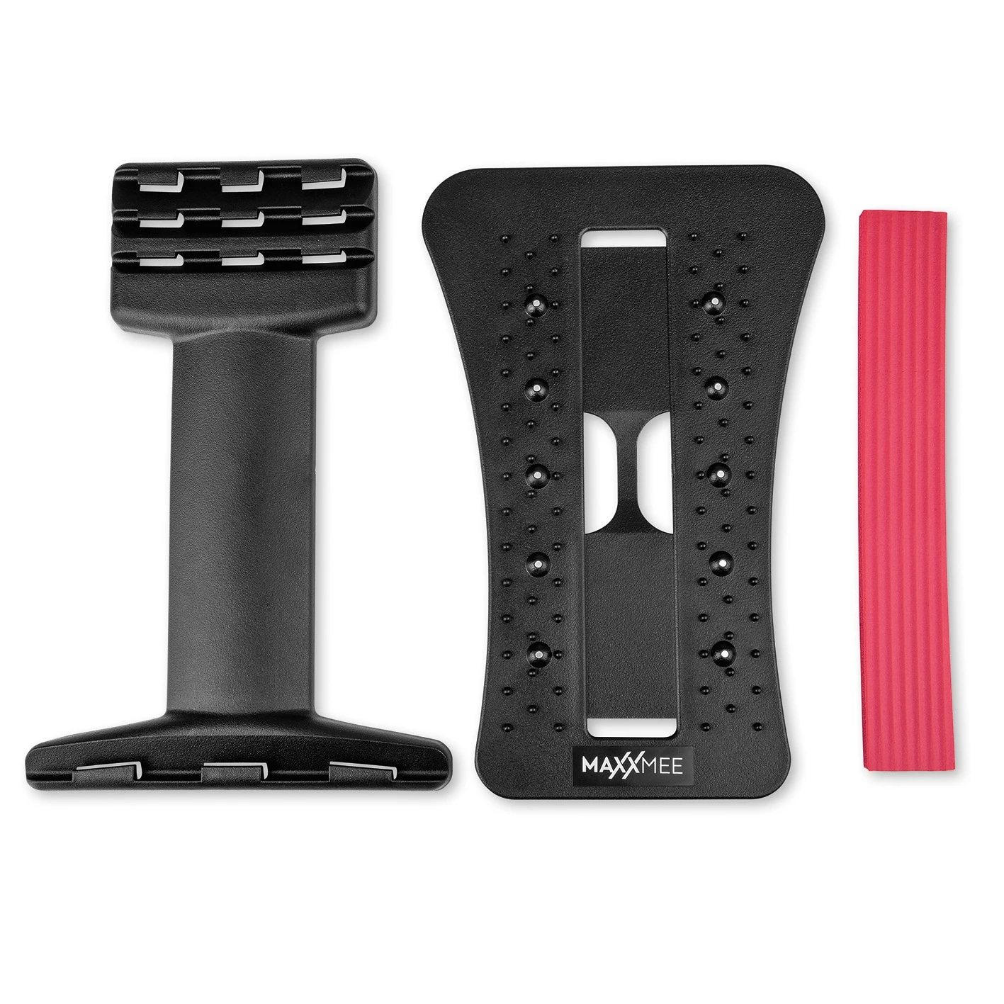 MAXXMEE Rückenbrücke Schwarz/rot Mit Akupressur-Noppen & Magneten 3 MAXXMEE Rückenbrücke Schwarz/rot Mit Akupressur-Noppen & Magneten – Bild 3