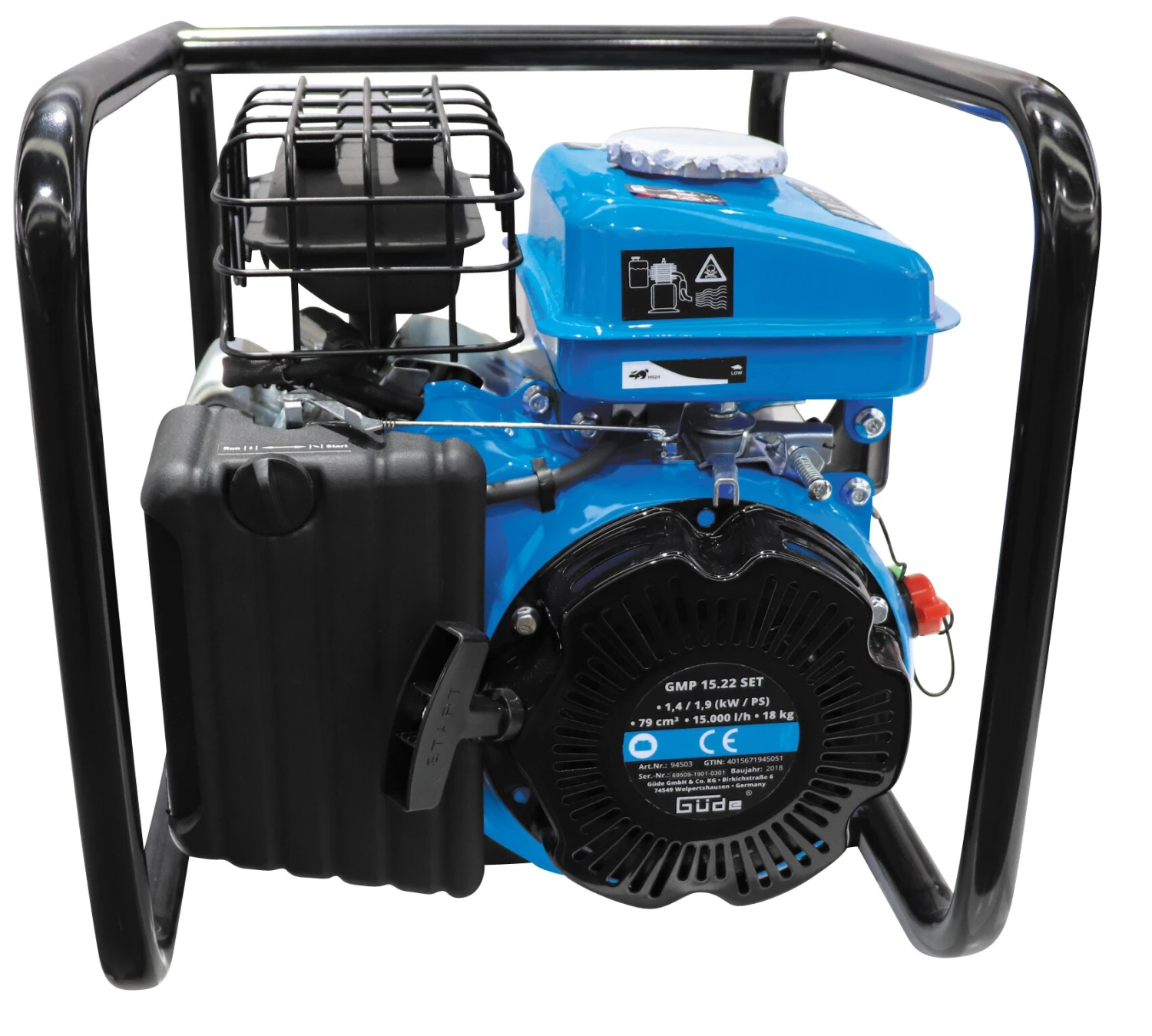 Güde Motorpumpe-Set GMP 15.22 2 Güde Motorpumpe-Set GMP 15.22 – Bild 2