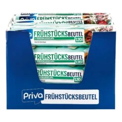 Priva Frühstücksbeutel 120 Stück, 24er Pack