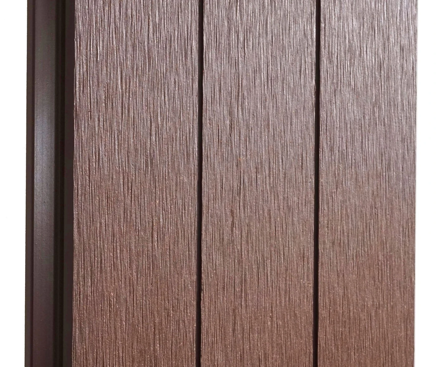 WPC-Sichtschutz Savoie, Windschutz Zaun, WPC-Pfosten Zum Einbetonieren ~ Erweiterungselement Schmal, 98cm Braun 4 WPC-Sichtschutz Savoie, Windschutz Zaun, WPC-Pfosten Zum Einbetonieren ~ Erweiterungselement Schmal, 98cm Braun – Bild 4