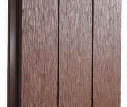 WPC-Sichtschutz Savoie, Zaun Windschutz, WPC-Pfosten Zum Einbetonieren ~ Erweiterungselement Schmal, 98cm Braun -OUTSUNNY Verkäufe 2236275002 prod 004