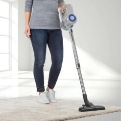 MAXXMEE Akku-Zyklon-Staubsauger 22,2V Hellgrau/blau -OUTSUNNY Verkäufe 2236794000 prod 003