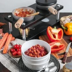 DeWok Mobile Wok Set´s Edelstahl/schwarz Inkl. Brenngel Versch. Ausführungen -OUTSUNNY Verkäufe 2240200000 prod 005