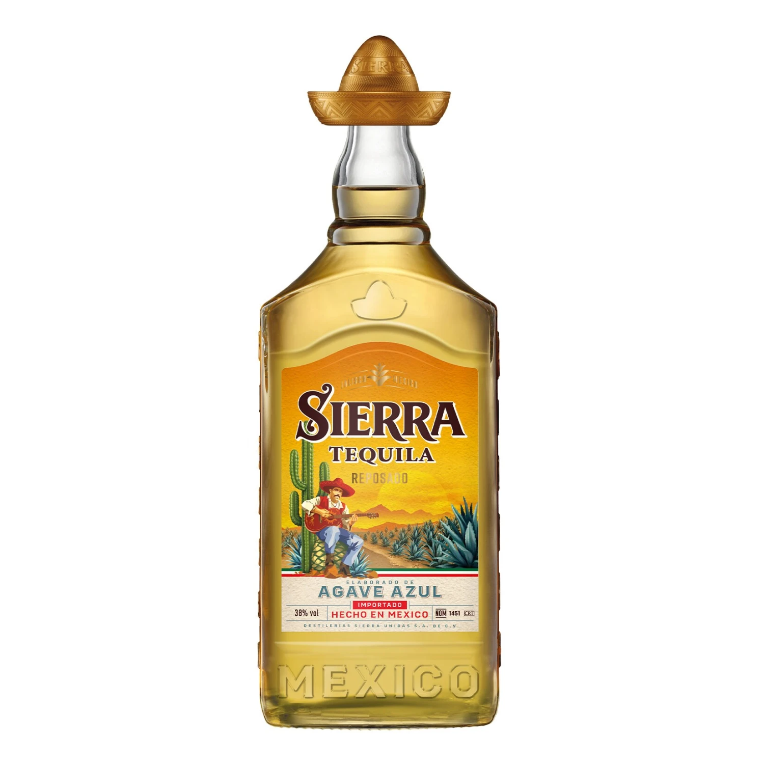 Sierra Tequila Reposado 38,0 % Vol 0,7 Liter 1 Sierra Tequila Reposado 38,0 % Vol 0,7 Liter