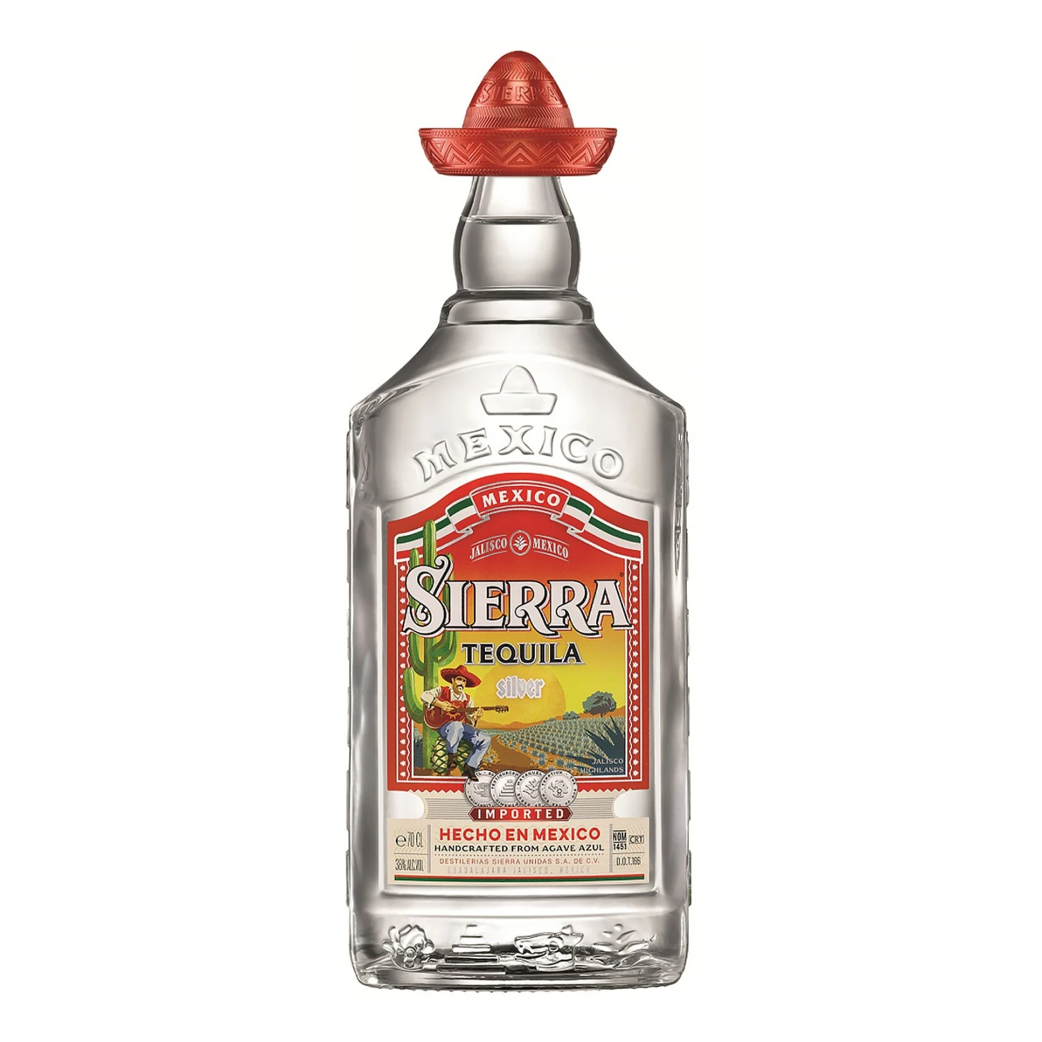 Sierra Tequila Silver 38,0 % Vol 0,7 Liter 1 Sierra Tequila Silver 38,0 % Vol 0,7 Liter