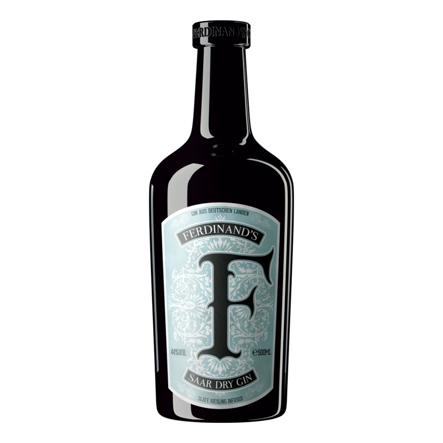 Ferdinand's Saar Dry Gin 44,0 % Vol 0,5 Liter 1 Ferdinand's Saar Dry Gin 44,0 % Vol 0,5 Liter