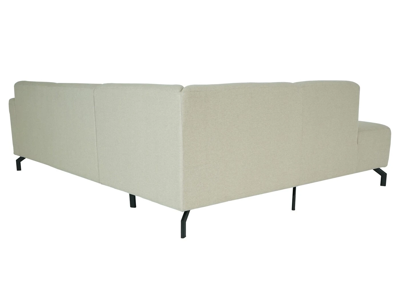 Ecksofa MCW-J60, Couch Sofa Mit Ottomane Links, Made In EU, Wasserabweisend ~ Stoff/Textil Sand-braun 3 Ecksofa MCW-J60, Couch Sofa Mit Ottomane Links, Made In EU, Wasserabweisend ~ Stoff/Textil Sand-braun – Bild 3