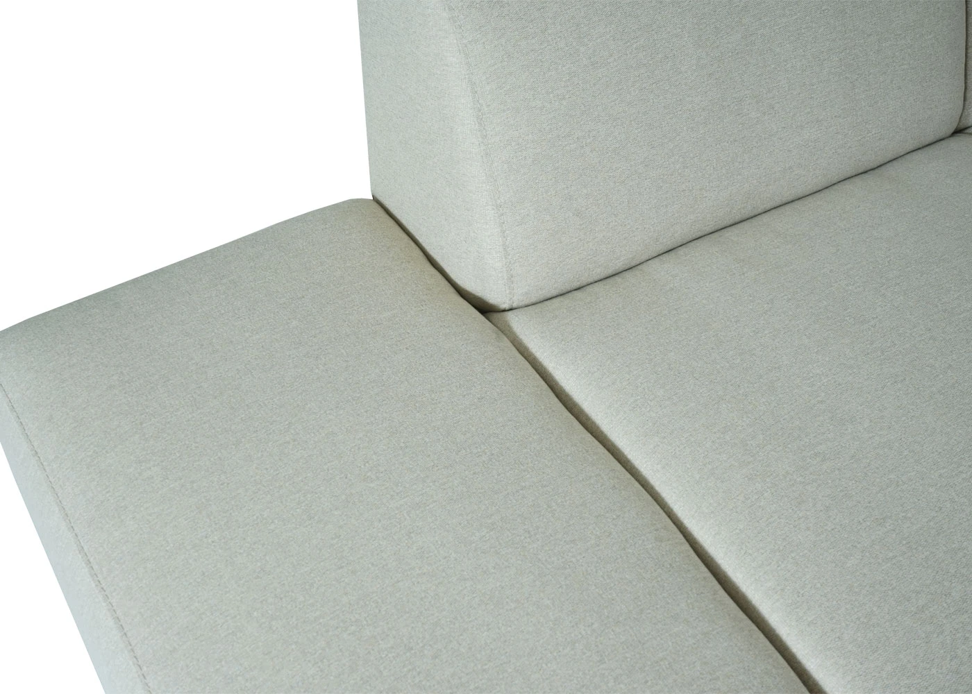 Ecksofa MCW-J60, Couch Sofa Mit Ottomane Links, Made In EU, Wasserabweisend ~ Stoff/Textil Sand-braun 6 Ecksofa MCW-J60, Couch Sofa Mit Ottomane Links, Made In EU, Wasserabweisend ~ Stoff/Textil Sand-braun – Bild 6