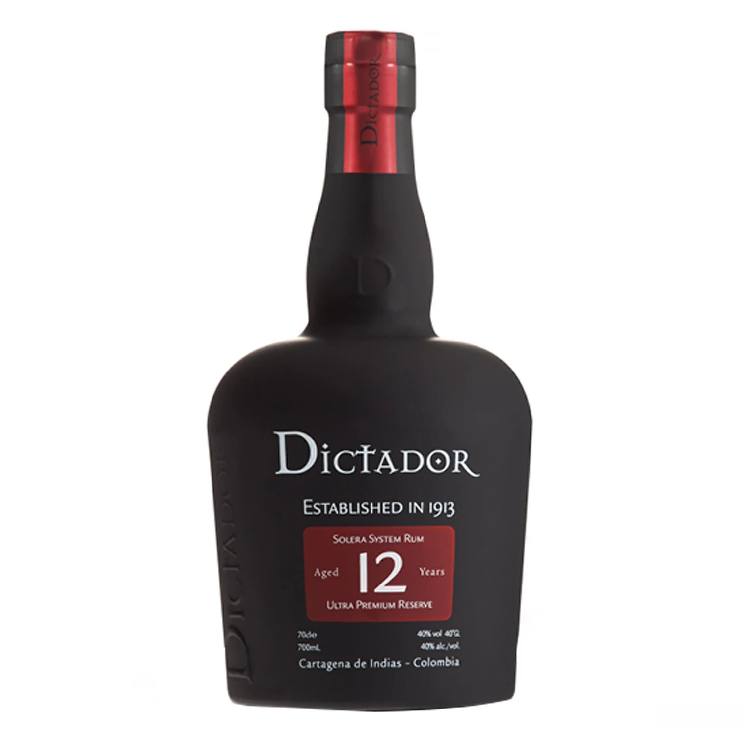 Dictador 12 Jahre Rum 40,0 % Vol 0,7 Liter 1 Dictador 12 Jahre Rum 40,0 % Vol 0,7 Liter