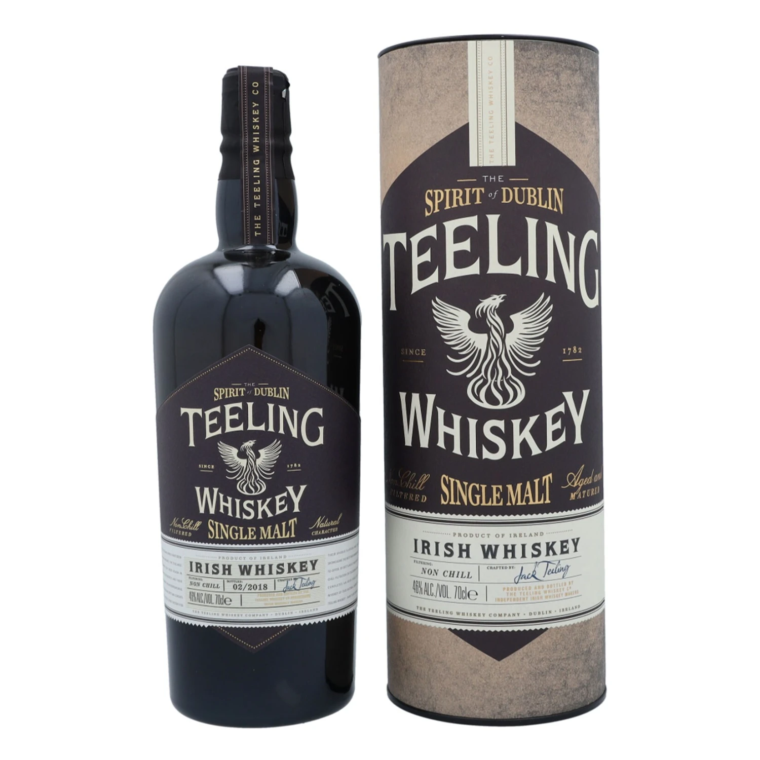 Teeling Single Malt Whisky 46,0 % Vol 0,7 Liter 1 Teeling Single Malt Whisky 46,0 % Vol 0,7 Liter