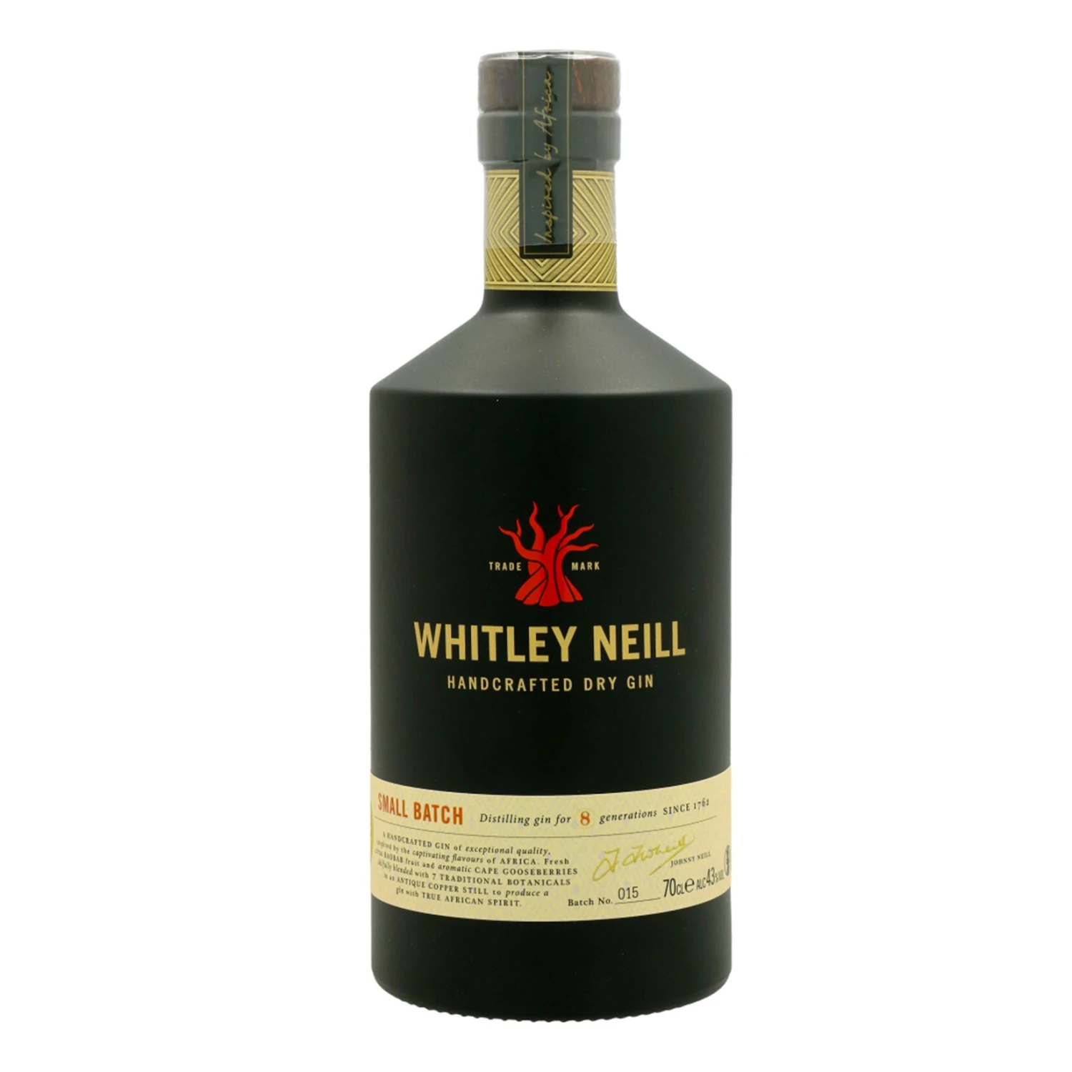 Whitley Neill Handcrafted Gin 43,0 % Vol 0,7 Liter 1 Whitley Neill Handcrafted Gin 43,0 % Vol 0,7 Liter