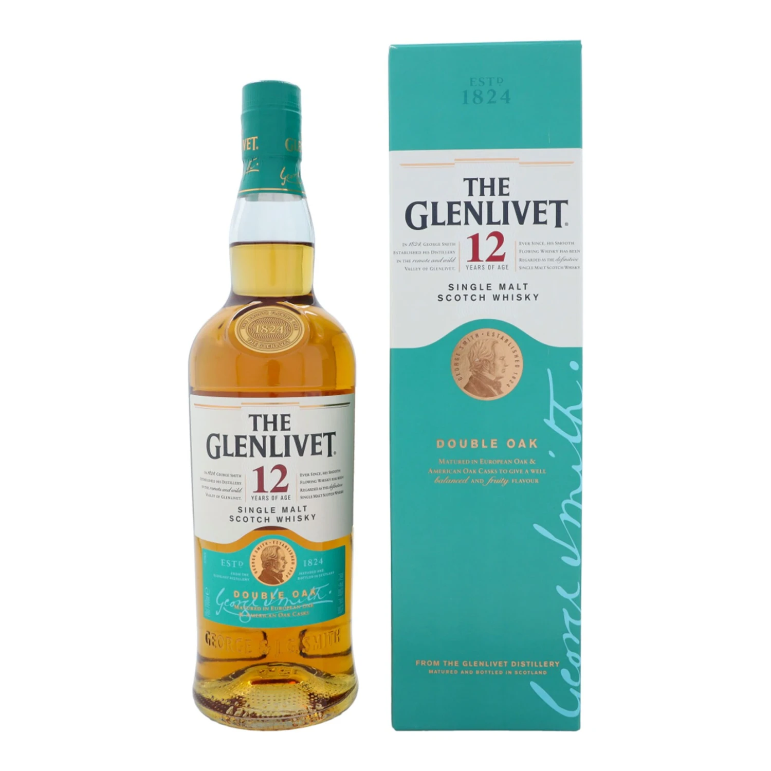The Glenlivet 12 Jahre Double Oak Whisky 40,0 % Vol 0,7 Liter 1 The Glenlivet 12 Jahre Double Oak Whisky 40,0 % Vol 0,7 Liter