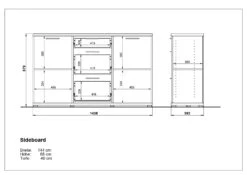 Germania Sideboard Mit Zwei Türen GW-Top 3201 Versch. Farben 5 Germania Sideboard Mit Zwei Türen GW-Top 3201 Versch. Farben -OUTSUNNY Verkäufe 2276367001 prod 003