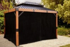 Sojag Pavillon Fontana 10x12 Vorhang-Set
