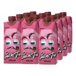 Suchttea Ice Tea Bubblegum 0,5 Liter, 12er Pack