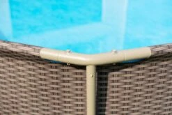 Summer Waves Active Frame Ø305x76 Cm Rattan Braun 10 Summer Waves Active Frame Ø305x76 Cm Rattan Braun -OUTSUNNY Verkäufe 2276896000 prod 005