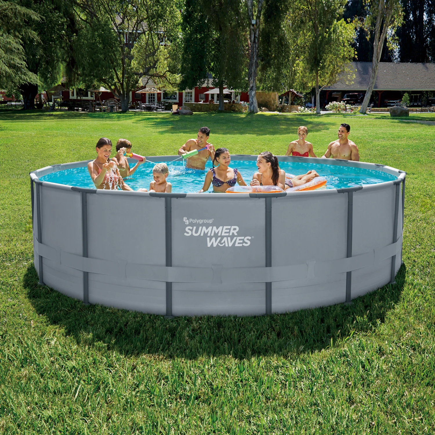 Summer Waves Elite Pool Ø488 X 122 Cm 2 Summer Waves Elite Pool Ø488 X 122 Cm – Bild 2