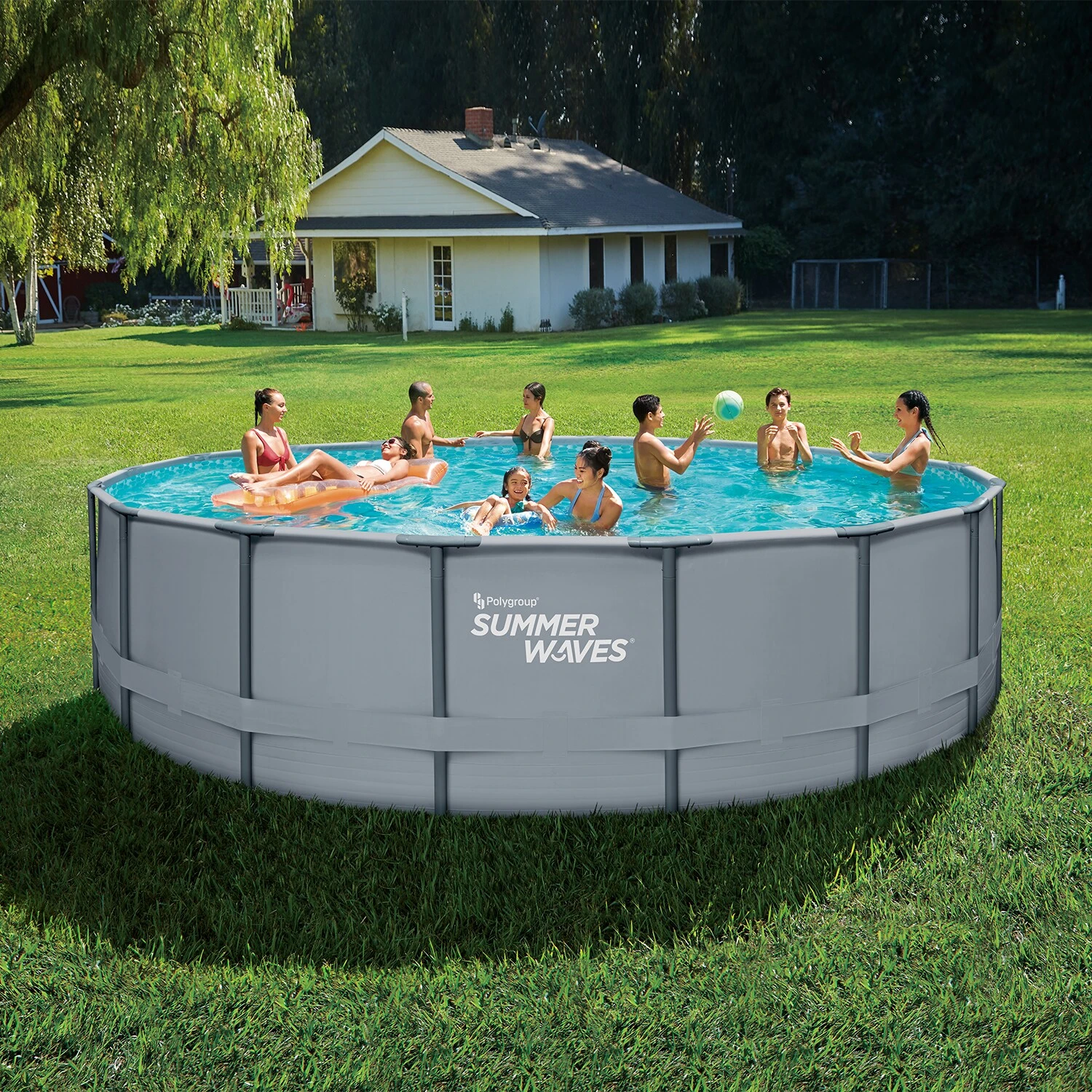 Summer Waves Elite Pool Ø549 X 132 Cm 2 Summer Waves Elite Pool Ø549 X 132 Cm – Bild 2