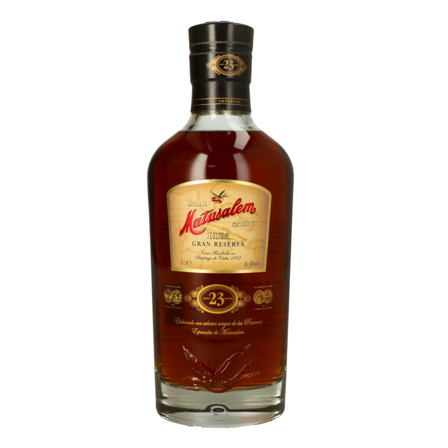 Matusalem 23 Jahre Rum 40,0 % Vol 0,7 Liter 2 Matusalem 23 Jahre Rum 40,0 % Vol 0,7 Liter – Bild 2