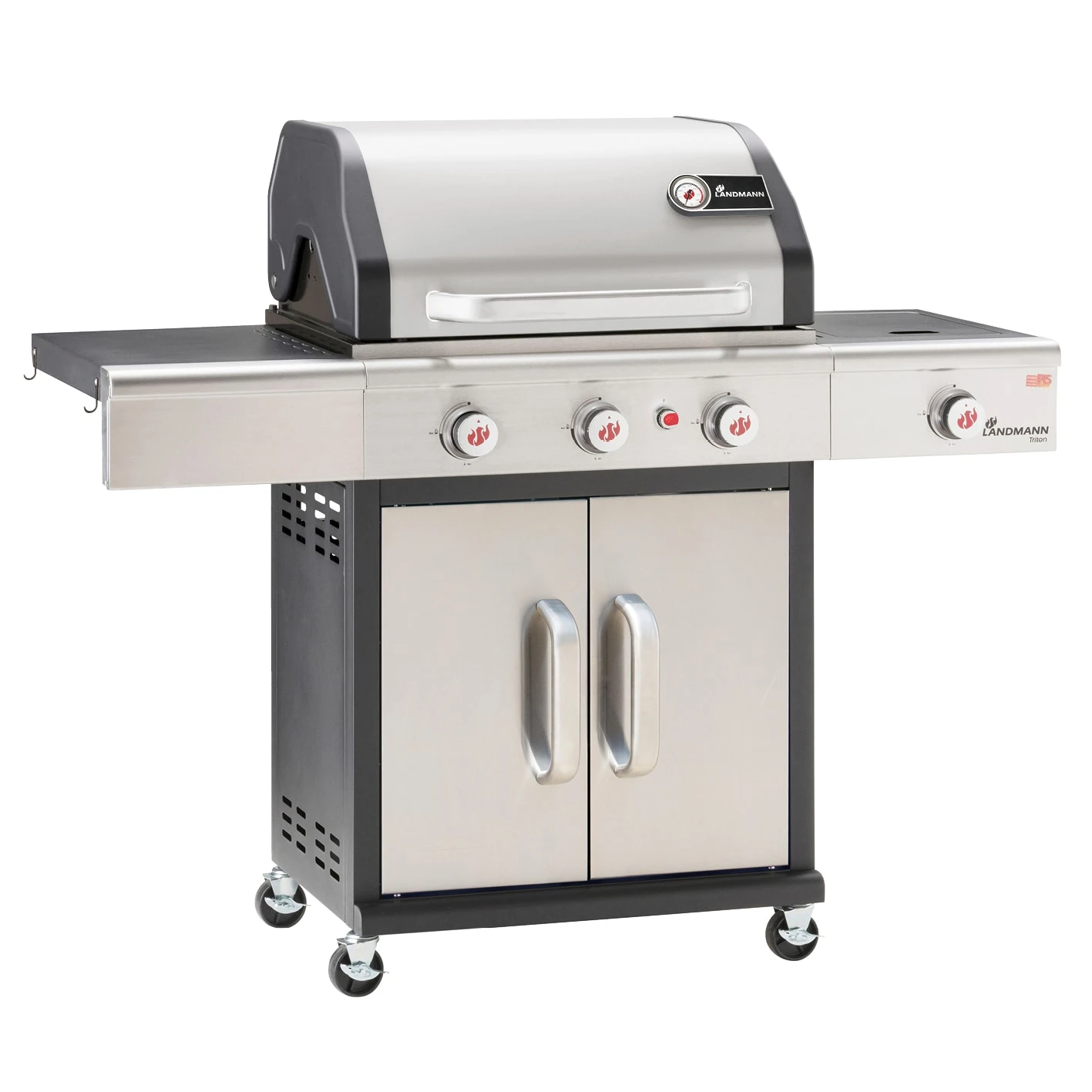 Landmann Gasgrill 12947 Triton MaxX BR3.1 121cm Edelstahl 1 Landmann Gasgrill 12947 Triton MaxX BR3.1 121cm Edelstahl