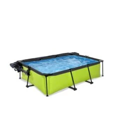 EXIT Frame Pool 220x150x65cm Mit Filterpumpe, Abdeckung + Sonnensegel, Versch. Ausführungen 8 EXIT Frame Pool 220x150x65cm Mit Filterpumpe, Abdeckung + Sonnensegel, Versch. Ausführungen -OUTSUNNY Verkäufe 2282891002 prod 003