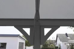 Westmann Aluminium Runddach Carport Bergen Anthrazit Versch. Ausführungen -OUTSUNNY Verkäufe 2284298000 prod 006