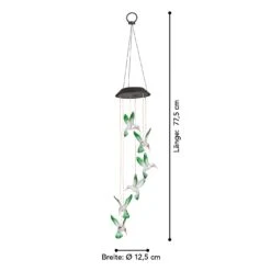 MAXXMEE Solar-Windspiel Kolibri LED 1,2V Grün/rot 10 MAXXMEE Solar-Windspiel Kolibri LED 1,2V Grün/rot -OUTSUNNY Verkäufe 2284851000 prod 005