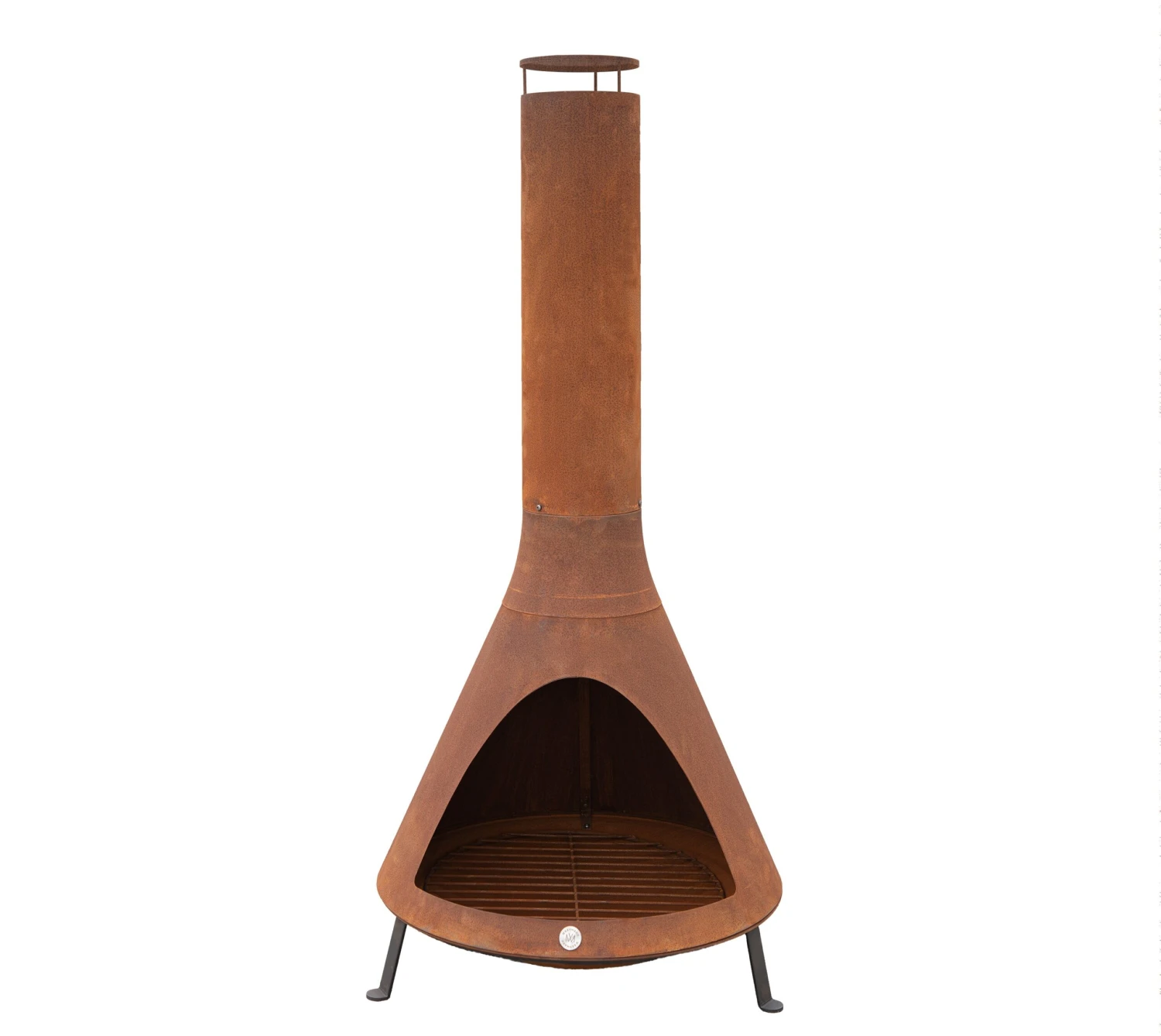 Westmann Feuerstelle Inkl. Rauchablass Rost 1 Westmann Feuerstelle Inkl. Rauchablass Rost