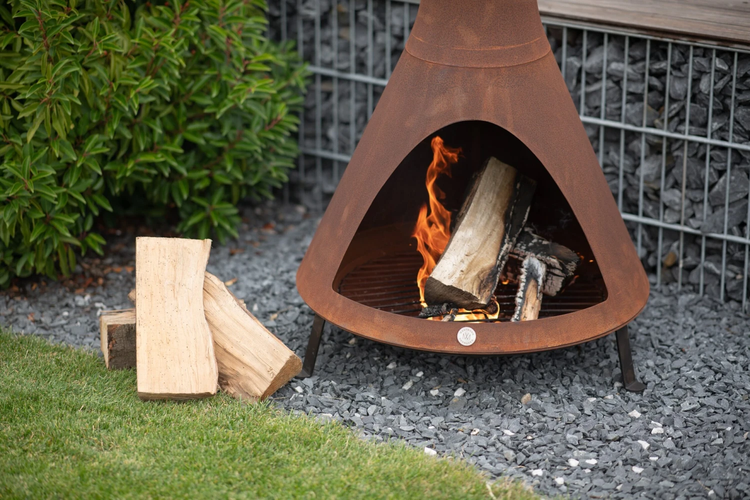 Westmann Feuerstelle Inkl. Rauchablass Rost 4 Westmann Feuerstelle Inkl. Rauchablass Rost – Bild 4