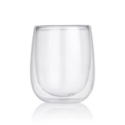 GOURMETmaxx Thermoglas Cappucino 2er-Set 250ml Transparent