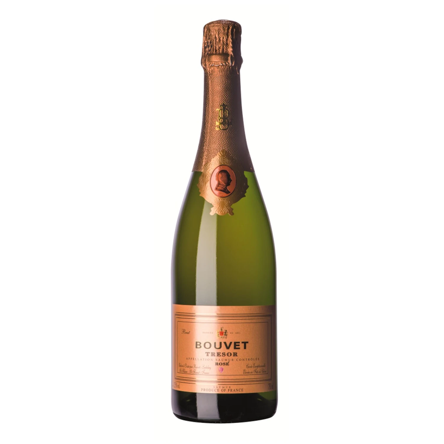 Bouvet Tresor Rose Brut 12,5 % 0,75 Liter 1 Bouvet Tresor Rose Brut 12,5 % 0,75 Liter