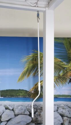 Pergola MCW-J32, Garten Lamellen-Pavillon, 11cm-Alu-Gestell 4x3m ~ Weiß -OUTSUNNY Verkäufe 2353629005 prod 006