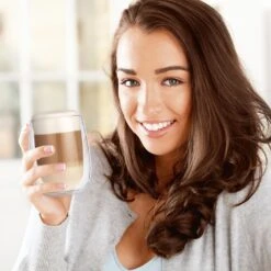 GOURMETmaxx Thermoglas Latte Macchiato 2er-Set 350ml Transparent -OUTSUNNY Verkäufe 2355770000 prod 004