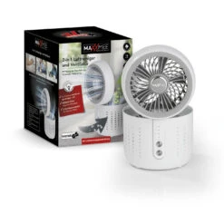 MAXXMEE Tischluftreiniger & Ventilator 2in1 6W Weiß 11 MAXXMEE Tischluftreiniger & Ventilator 2in1 6W Weiß -OUTSUNNY Verkäufe 2359207000 prod 006