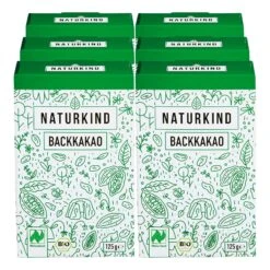 NATURKIND Bio Backkakao 125 G, 6er Pack