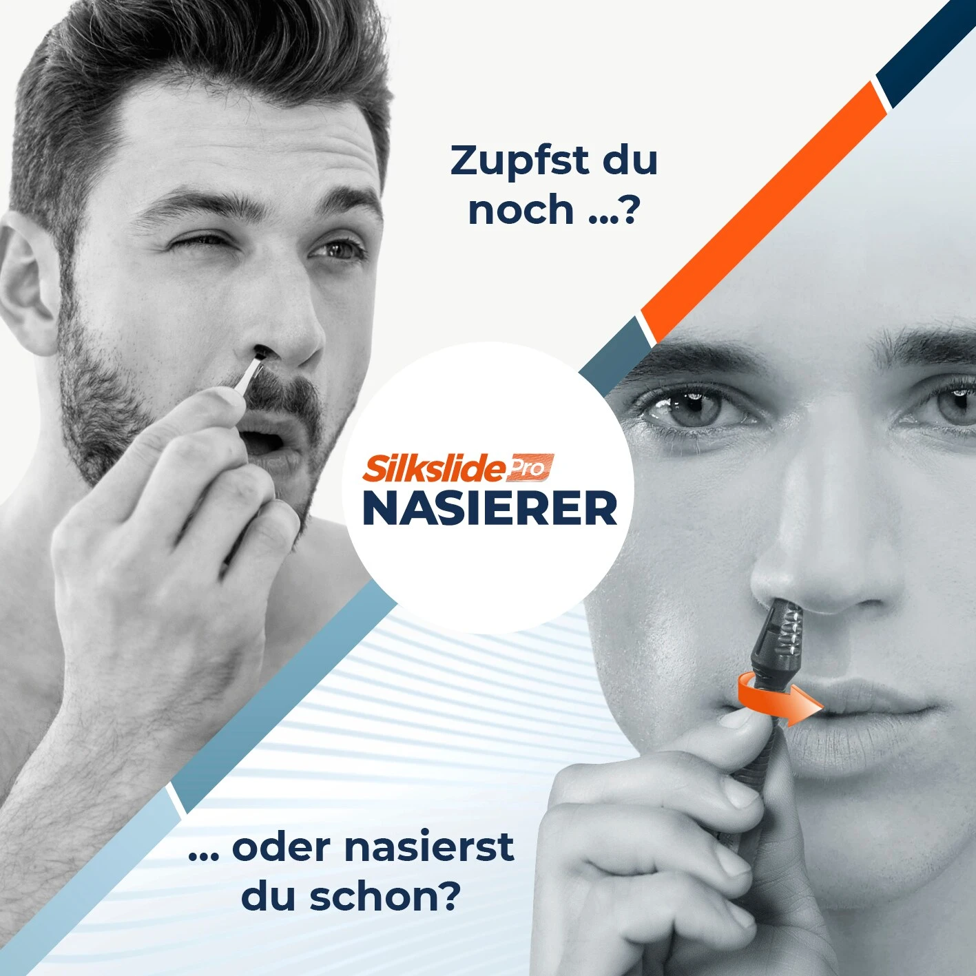 Silkslide Nasenhaartrimmer 8cm Anthrazit 3 Silkslide Nasenhaartrimmer 8cm Anthrazit – Bild 3