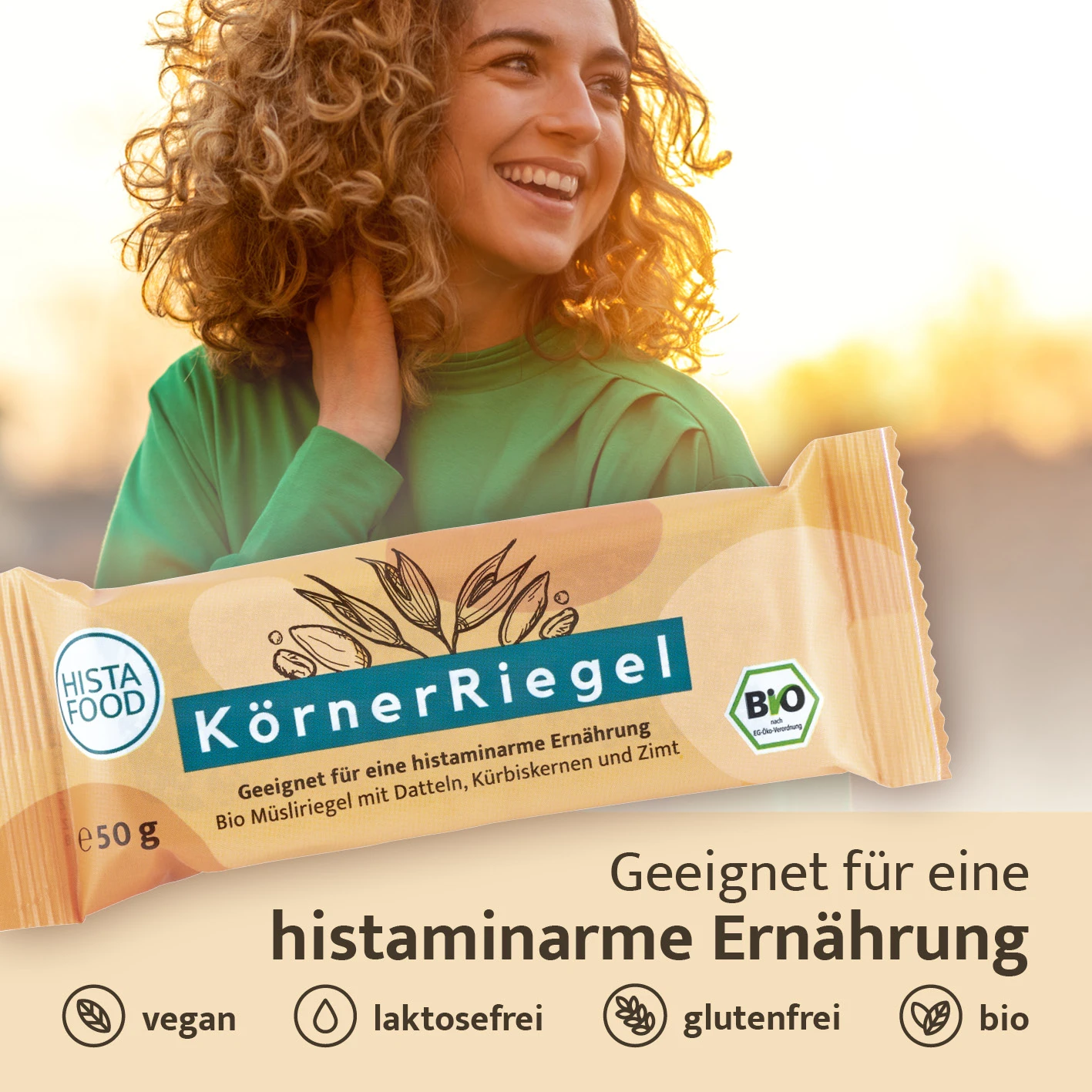 Hista Food Körnerliebe Riegel Bio 50g 2 Hista Food Körnerliebe Riegel Bio 50g – Bild 2