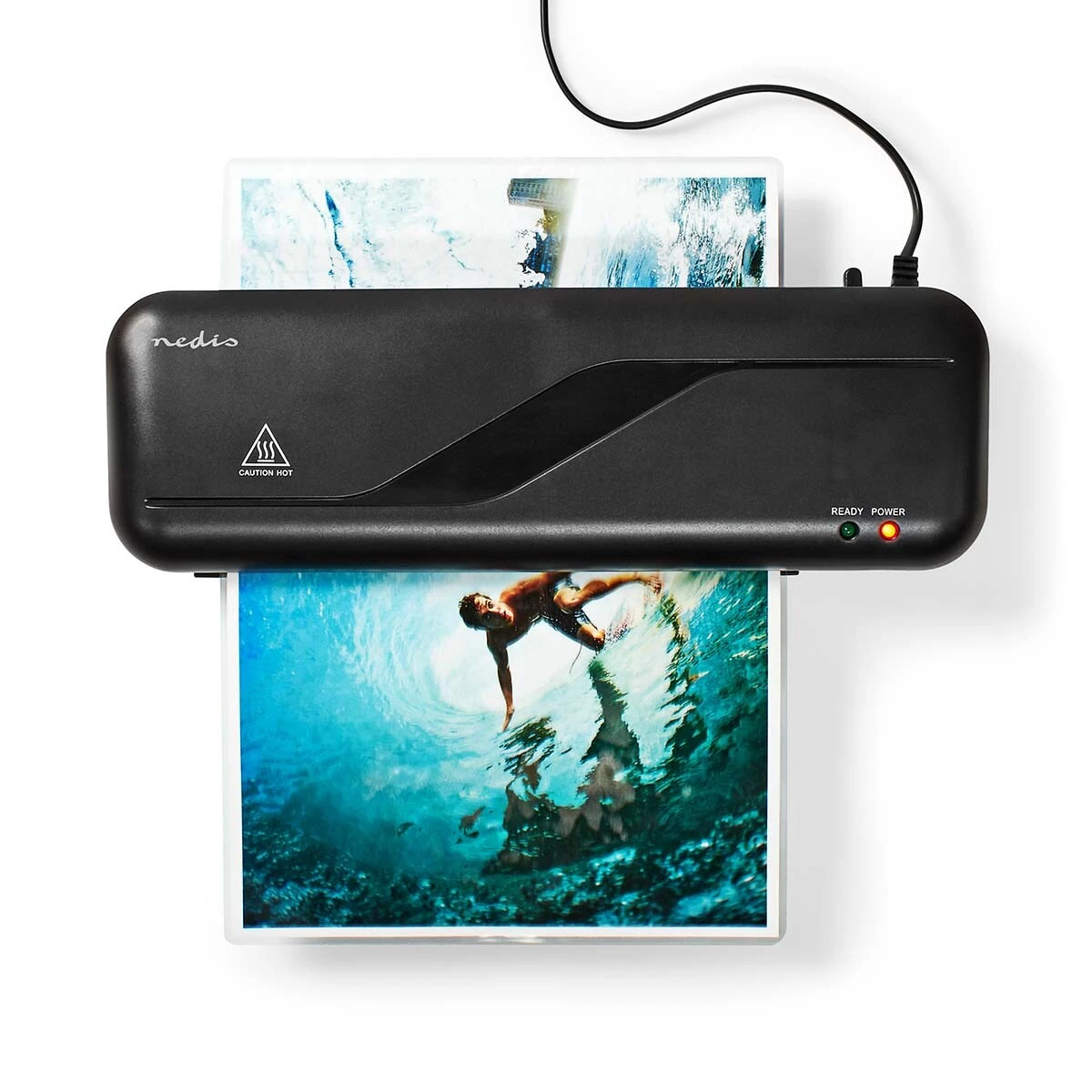 Nedis Laminiergerät-Set Inkl. 100 Folien 5 Nedis Laminiergerät-Set Inkl. 100 Folien – Bild 5