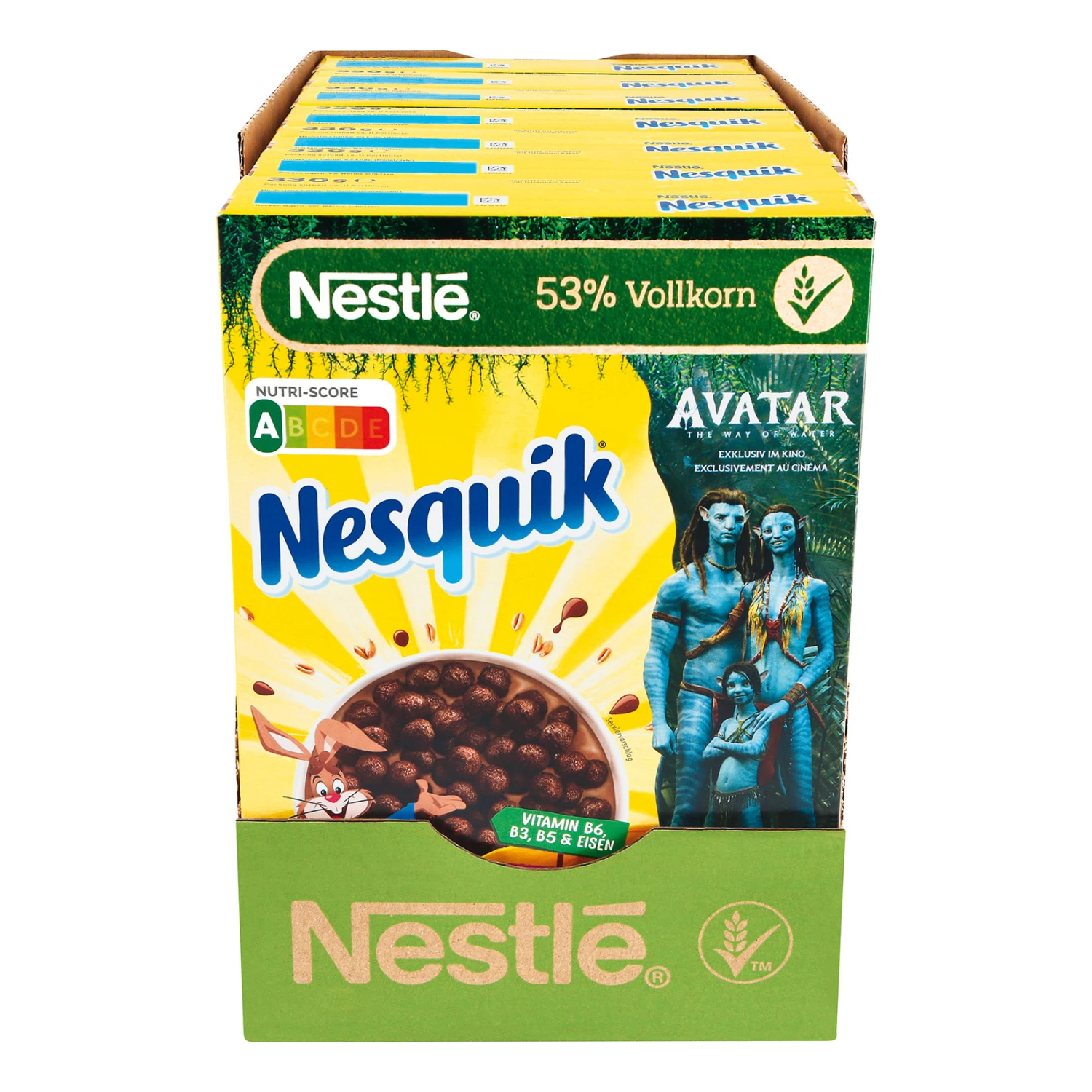Nestlé® Nestle Nesquik Cerealien 330 G, 7er Pack 1 Nestlé® Nestle Nesquik Cerealien 330 G, 7er Pack