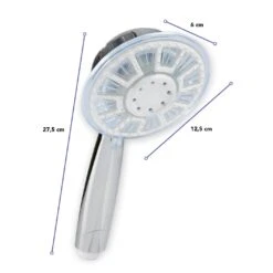 EASYmaxx Duschkopf LED 12,5cm Chromfarben Mit Duschzeit-Indikator -OUTSUNNY Verkäufe 2437603000 prod 006