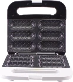 Beper P101CUD100 Waffeleisen Für Waffel Am Spiess In Rot Antihaftbeschichtet Für 6 Waffeln -OUTSUNNY Verkäufe 2457886000 prod 004