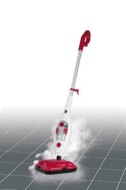 MAXXMEE Dampfbesen 1300W Weiß/rot -OUTSUNNY Verkäufe 2463178000 prod 006