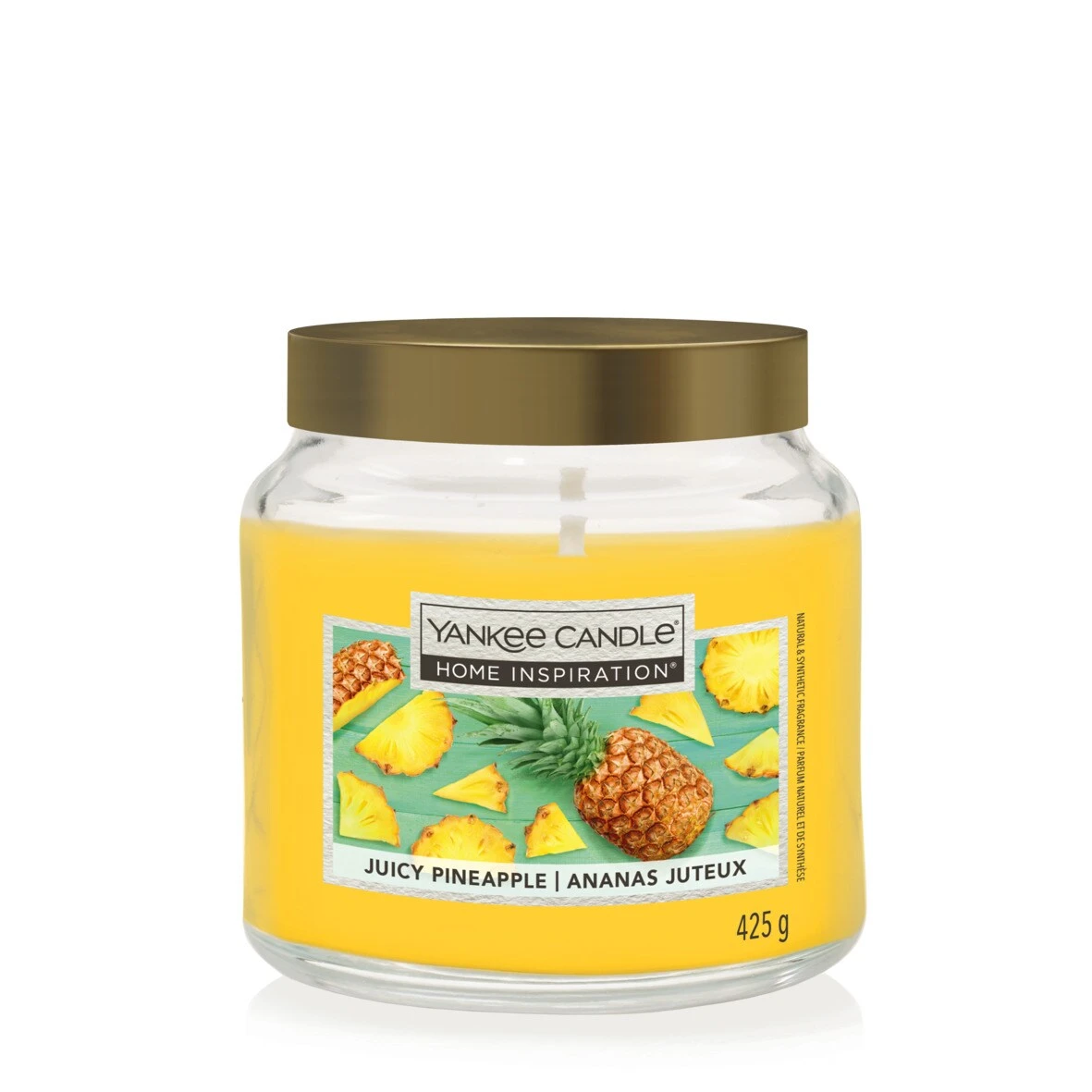 Yankee Candle 425g-versch. Ausführungen-Mittleres Glas Juicy Pineapple 1 Yankee Candle 425g-versch. Ausführungen-Mittleres Glas Juicy Pineapple